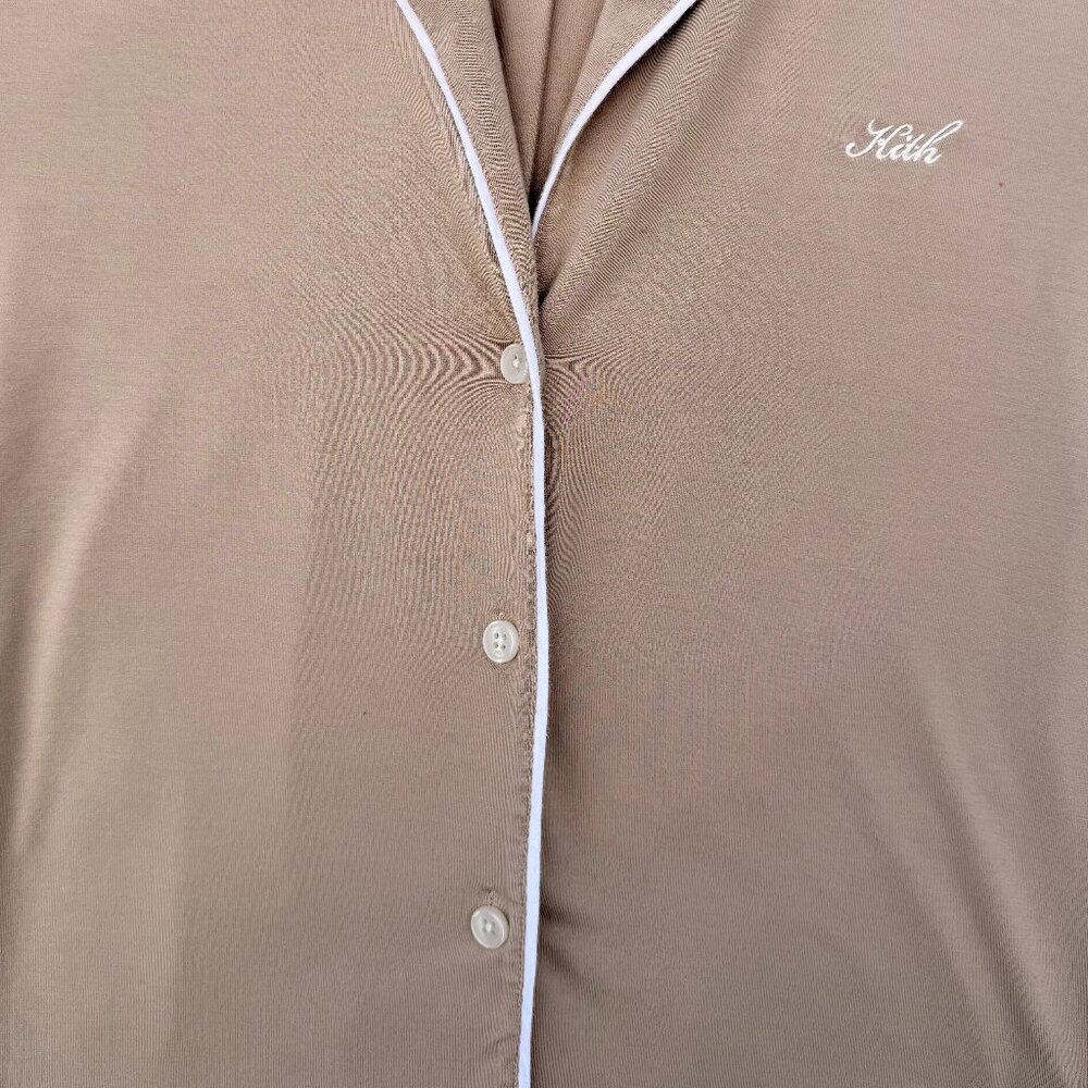 Kith Taupe Pajama Shirt - Picture 6 of 6